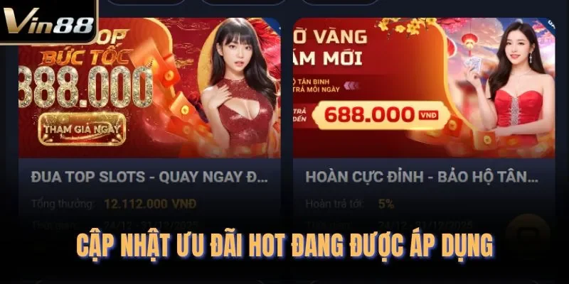 Cập nhật ưu đãi hot đang được áp dụng