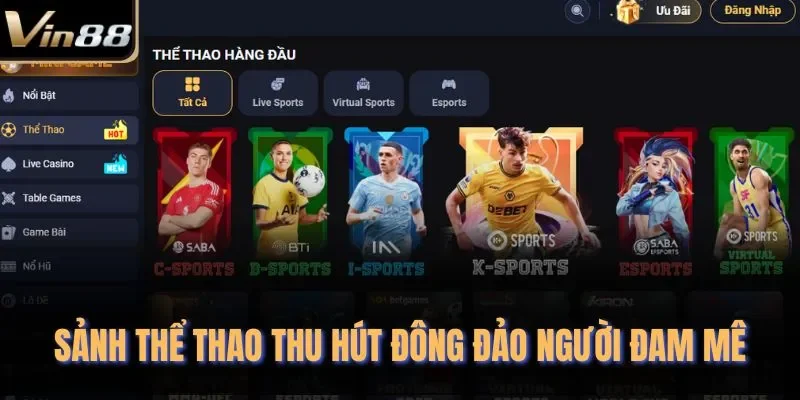 Sảnh thể thao thu hút đông đảo người đam mê